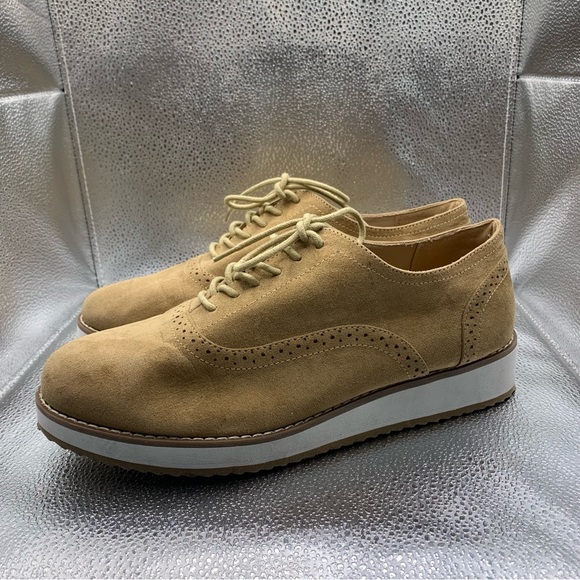 Torrid Lace-Up Sport Bottom Oxford (WW) size 11WW platform F7 - Picture 2 of 10